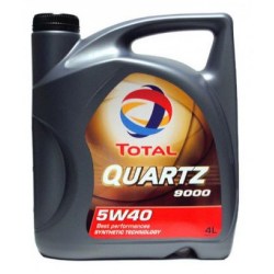Синтетично моторно масло TOTAL QUARTZ 9000 5W40 4L