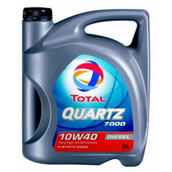 Двигателно масло TOTAL QUARTZ DIESEL 7000 10W40 5l.
