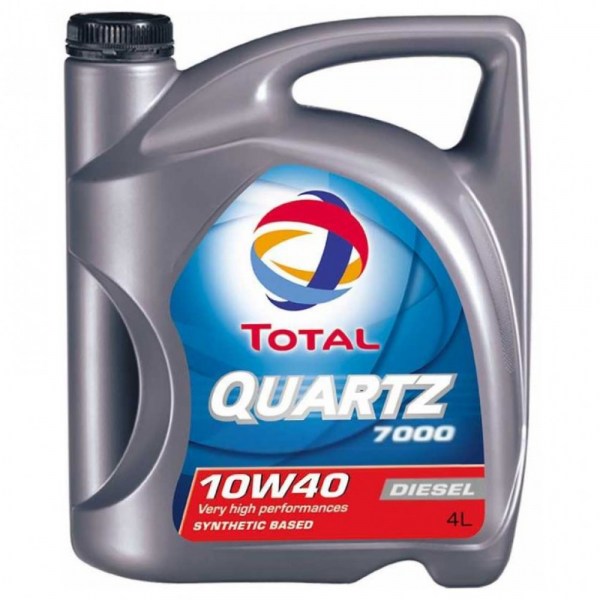 Двигателно масло TOTAL QUARTZ DIESEL 7000 10W40 4л.