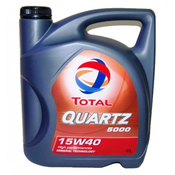 Моторно масло TOTAL QUARTZ 5000 15W40 4L